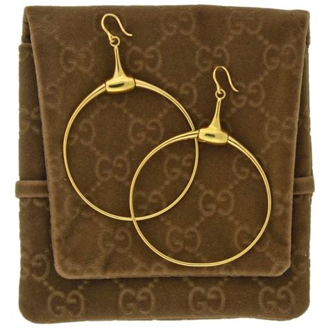 gucci earrings gold hoops.